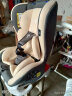 贝蒂乐儿童安全座椅汽车用婴儿宝宝安全椅新生儿车载座椅可坐躺 灰色（165度四档坐躺调节+安全带双向正反安装） 实拍图
