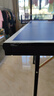 飞龙鸟（FEILONGNIAO）乒乓球桌室内家用可折叠标准乒乓球台移动式兵乓球台兵浜球台案子 12MM桌面30MM腿室内无轮款 实拍图