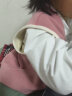ELLE BABY婴儿马甲春秋外穿宝宝背心秋装儿童马甲保暖上衣无袖 玫红色 110 实拍图