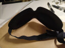 意构（Inidea）遮光睡眠眼罩3D立体男士女士学生成人午休通用透气舒适睡觉护眼罩  无鼻翼款黑色 实拍图