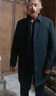 罗蒙加厚保暖中长款风衣男士秋冬季外套翻领棉衣棉袄棉服大衣上衣男装 实拍图