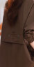 楚馨2024春秋季新款女装时尚气质休闲宽松显瘦中年小个子夹克短外套女 咖啡色 XL 约适合体重133-146斤 晒单实拍图