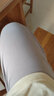 顶瓜瓜睡衣女纯棉春夏套头女可外穿短袖家居服套装 水仙黄撞灰女 160 实拍图