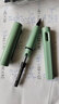 高颜值复古小学生儿童专用练字正姿钢笔男女生款可替换墨水墨囊黑色超细0.38硬笔书法 【1支】颜色随机发货 暗尖 0.38mm 【黑色】50支墨囊 实拍图