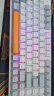 机械师(MACHENIKE) K500 无线蓝牙三模机械键盘 游戏键盘 笔记本电脑台式机键盘 94键帽 红轴 RGB  白色 实拍图