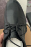 海澜之家HLA皮鞋男士商务休闲秋冬正装德比鞋子男H334/H220 黑色加绒39 实拍图