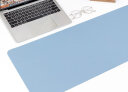得力(deli) 皮质+软木材质双面防水鼠标垫  超大面积桌垫 触感亲肤舒适 蓝色83012 晒单实拍图