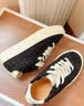 FOOT INDUSTRY 足下工业「品牌经典」编织板鞋厚底舒适休闲透气运动鞋男女同款 黑色 38 实拍图