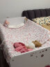 Boori儿童床实木床边床婴儿床拼接床带护栏多功能男孩女孩床加宽白色 晒单实拍图