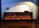 上点 定制壁炉装饰柜客厅火焰光电子壁炉仿真火焰芯壁炉家用嵌入式欧式 长1500高530厚180取暖无外边框 实拍图