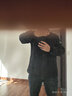 胖哥哥大码男装外套男宽松胖子春秋季休闲立领夹克男加肥加大肥佬上衣男 黑色 4XL（190-210斤） 实拍图