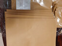 贾思德茶叶泡袋自封口牛皮纸茶叶包装袋无字通用散茶包装袋铝箔锡 牛皮色大号 10个 18*10*25cm 【配私房茶贴纸】 实拍图