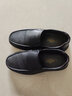 金利来（Goldlion）男鞋商务休闲鞋舒适轻质透气时尚皮鞋596830193ALB-黑色-38码 实拍图