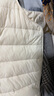 雪中飞秋冬新款内搭轻薄羽绒外穿时尚简约舒适服帖羽绒内恤女 黎蔓卡其|7202 S 160/84A 实拍图