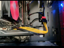 连拓 pcie延长线 PCI-E X1 3.0卡槽转接 网卡/声卡/工控显卡/扩展卡竖装 抗干扰 10厘米 180度 实拍图