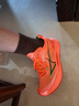 海尔斯KM3全掌碳板跑鞋学生中高考体育跳远田径训练专用竞速跑鞋 胸有橙竹 KM3 40 实拍图