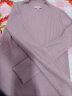 ELLASSAY针织衫歌力思秋冬新款立体剪裁优雅圆领羊毛衫女EWD323M5110 浅粉色 S 晒单实拍图