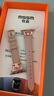 MSSM适用苹果手表真皮表带女款apple watch小蛮腰表带iwatch S11/ultra3/S10/9/8/SE3【粉色】38/40/41 实拍图