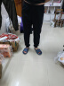 安踏（ANTA）运动裤男士卫裤25年夏季透气户外跑步长裤子休闲裤束脚宽松裤子 【款A-字母螺纹收口】黑色7303-1 L 实拍图