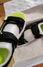 特步（XTEP）童鞋儿童凉鞋防滑透气露趾凉鞋沙滩鞋小中大童男童凉鞋 黑/石板灰 31 实拍图