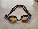 京东京造 小框泳镜防水防雾高清游泳眼镜专业轻镀膜平光男女游泳镜 冰透蓝 实拍图