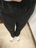 探拓（TECTOP）速干裤 男户外弹力透气快干长裤系带耐磨登山裤 PS7053 男款黑色 L 实拍图