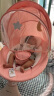 优乐博（ULOP）婴儿玩具0-1岁宝宝摇椅哄娃神器电动摇摇椅新生儿见面礼物满月 婴儿用品哄睡摇篮摇摇床【粉色】 实拍图