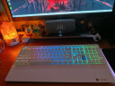 黑峡谷（Hyeku）Y5 无线机械键盘 三模热插拔 gasket结构 108键PBT键帽 RGB背光 洛白 BOX深海无声轴Pro 实拍图