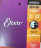 elixir伊利克斯吉他弦16052/16027/11052琴弦全套民谣覆膜一套美产镀膜 三套装16027 磷铜-超薄覆膜 实拍图