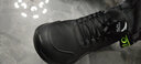 安踏女鞋运动鞋女秋冬新款网面透气跑步鞋软底皮面防水休闲鞋黑色女鞋 (皮面加绒保暖)黑色 38.5 (7.5) 实拍图