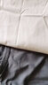 顶瓜瓜睡衣女纯棉春夏套头女可外穿短袖家居服套装 卷舒蓝撞蓝女 175 实拍图