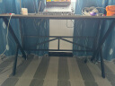 奥伦福特  电脑桌台式家用电竞游戏桌办公书桌简约书房写字桌子 欧式岩板灰-单桌120*60 升级款电竞桌 晒单实拍图