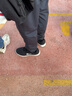 回力男鞋网鞋男夏季新款休闲鞋男网面透气跑步鞋软底舒适运动鞋子男 黑白 42 实拍图