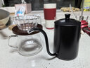 烨微咖 简约手冲咖啡壶套装过滤杯分享壶滴滤壶磨豆机冲泡器具 小号简约咖啡壶4件套 实拍图