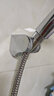 九牧（JOMOO） 淋浴花洒喷头花洒头洗澡沐浴淋雨软管套装浴室莲蓬头 一键止水增压S261011+软管+墙座 实拍图