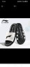 李宁（LI-NING）拖鞋男式夏季凉拖户外室内防滑运动游泳拖鞋927-2黑白（44-45码） 实拍图