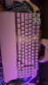 ROGROG游侠2 98无线键盘 蓝牙三模游戏键盘96配列 RGB 热插拔客制化 月耀白 NX雪武白轴 实拍图
