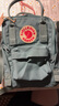 FJALLRAVEN北极狐斜挎包男街头单肩包女书包23797-664霜绿2.5L 实拍图