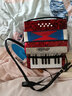 Blazefine儿童手风琴音乐玩具17键8贝斯 实木非塑料 音乐早教乐器启蒙礼物 8贝司蓝色【实木材质】 实拍图