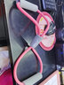 李宁（LI-NING）8字拉力器拉力绳练肩练背神器瘦背开肩美背绳瑜伽弹力带健身女 樱花粉【约25磅拉力】 实拍图