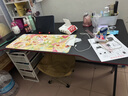 奥伦福特  电脑桌台式家用电竞游戏桌办公书桌简约书房写字桌子 碳纤维纹路单桌-140*70 升级款电竞桌 实拍图