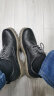 骆驼牌男士磨砂牛皮厚底增高舒适休闲工装鞋 P13A201013 黑色 42 晒单实拍图