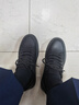 海澜之家（HLA）男鞋舒适百搭休闲皮鞋子男款板鞋HAABXM1EBH224 黑色40 实拍图