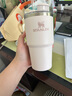 STANLEY网红吸管杯水杯保温杯大容量办公车载不锈钢杯子591ML-晶粉色 实拍图
