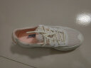 斯凯奇（Skechers）女运动鞋简约厚底缓震百搭休闲鞋117224 白色/浅粉红色/WLPK 36.5 晒单实拍图