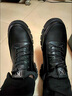 無肯皮鞋春夏新款软底布洛克牛津鞋加绒棉皮鞋商务正装休闲鞋子男鞋 FH-舒履-667黑色单鞋 42 实拍图