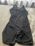 洲克（ZOKE）ZOKE泳衣女款专业训练连体五分游泳衣123501427-2黑色 2XL 实拍图