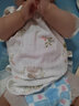 贝乐咿婴儿夏季衣服包屁衣无骨短袖夏装新生儿纯棉哈衣宝宝三角护肚睡衣 苹果熊-5268+草坪鹿5269 80cm 实拍图