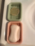 梦庭肥皂盒香皂盒子免打孔双层沥水皂架皂碟香皂置物架 2只装 实拍图