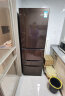 东芝（TOSHIBA）日式多门五门家用高端电冰箱大容量一级能效无霜超薄嵌入自动制冰GR-RM533WE-PG1A2兰芷棕 实拍图